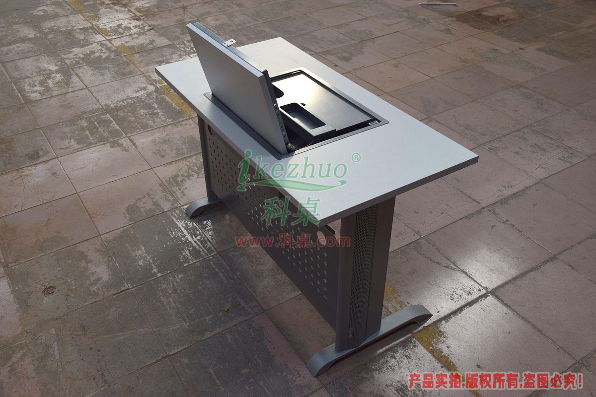 科桌家具,手動翻轉器,單人金屬腳架手動箱體翻轉電腦桌K12-B 科桌家具,翻轉電腦桌,單人金屬腳架手動箱體翻轉電腦桌K12-B.jpg